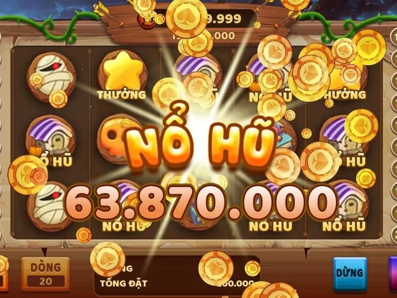 Hình ảnh người chơi ăn mừng chiến thắng jackpot lớn tại vin55 hoặc win55
