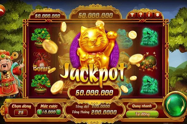 Cơ chế tích lũy jackpot trong trò chơi slot tại vin55 và win55