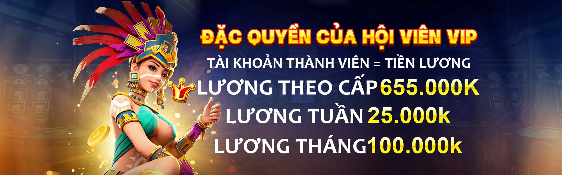 Hình ảnh bàn Baccarat tại Vin55