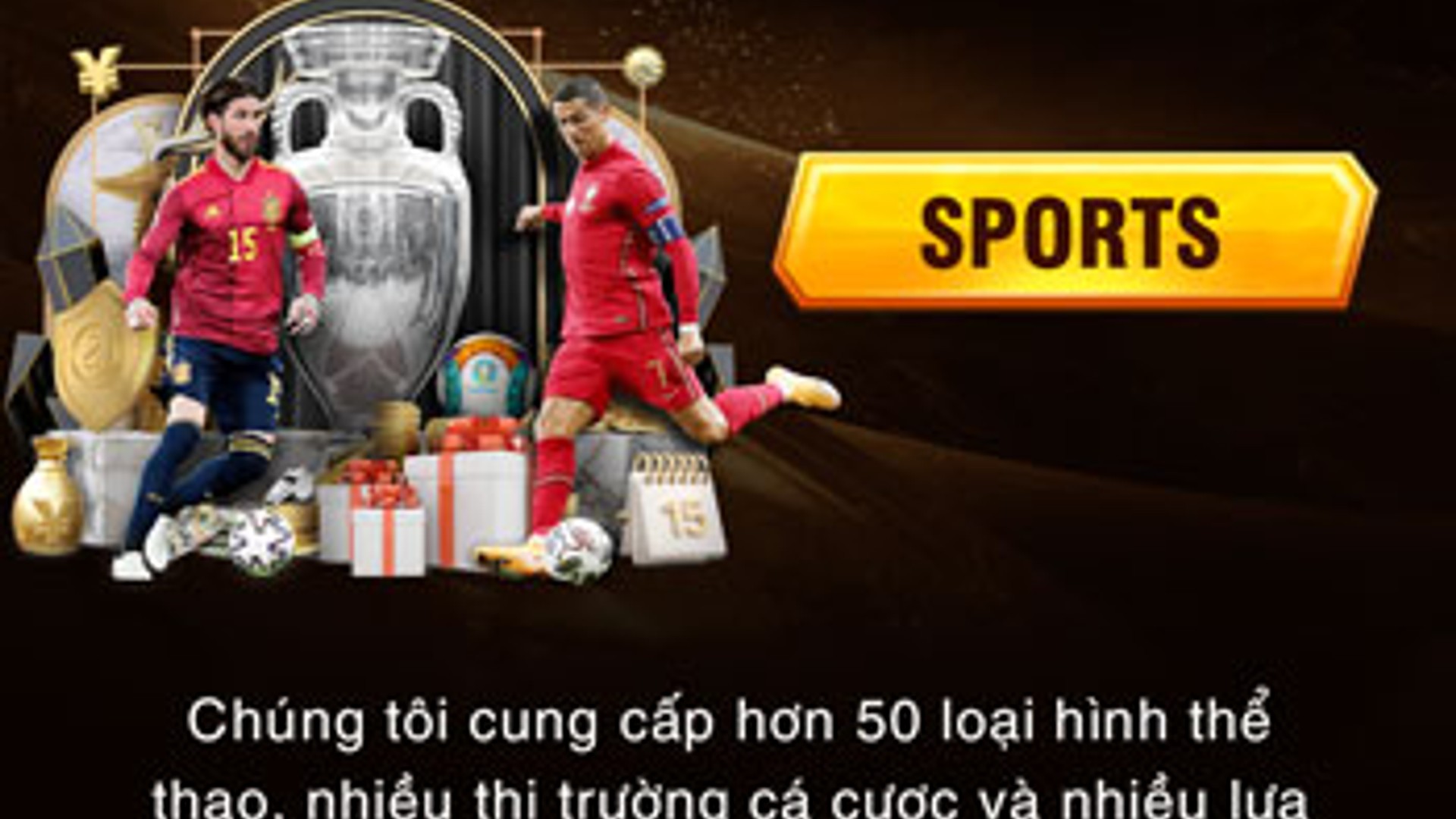 Sân vận động với biểu tượng vin55 và win55, không khí sôi động